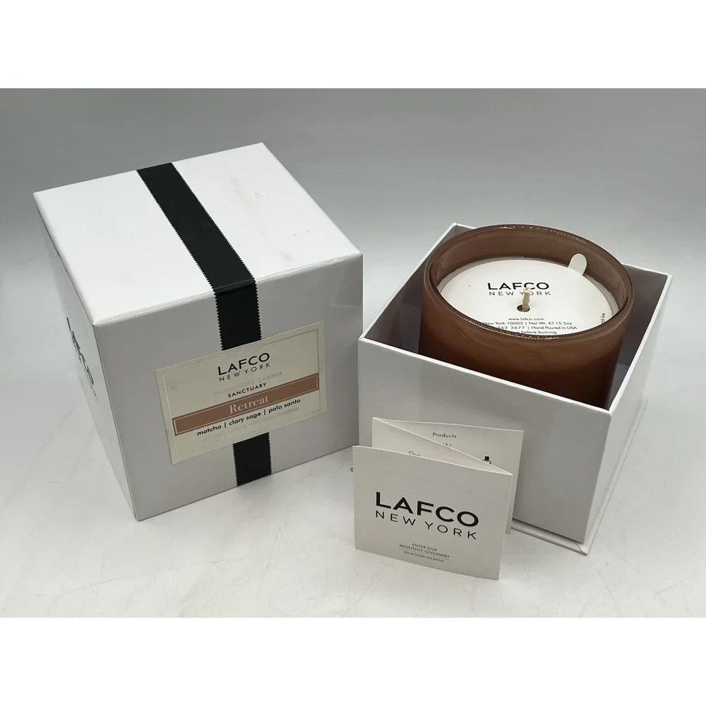 NIB! LAFCO New York ~Retreat Candle ~ 15.5oz